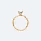 ラウンド ソリティア ラボグロウンダイヤモンドリング 0.5ct〜（5）
