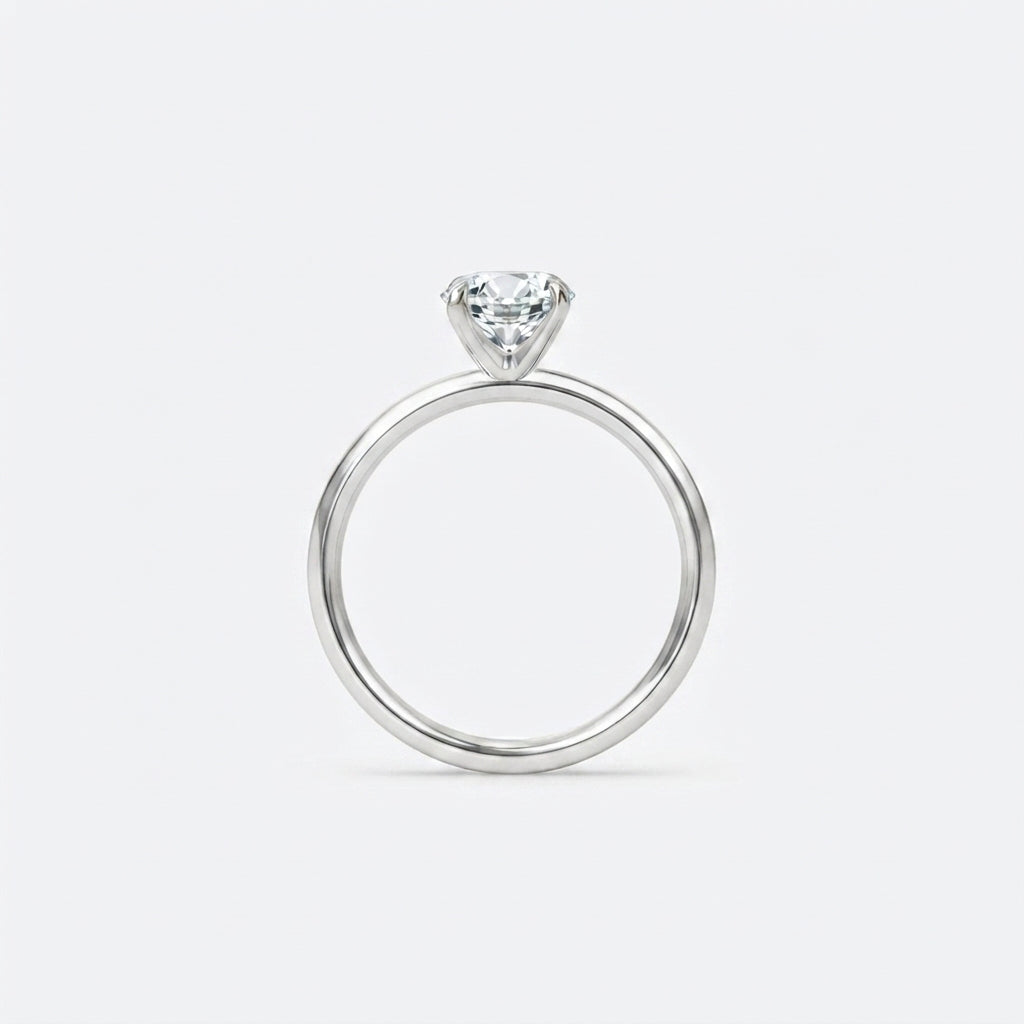 ラウンド ソリティア ラボグロウンダイヤモンドリング 0.5ct〜（6）