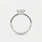 オーバル ソリティア ラボグロウンダイヤモンドリング 0.5ct〜（4）