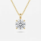 ラウンド ソリティア ラボグロウンダイヤモンドペンダント 0.5ct〜（1）
