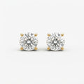 ラウンド スタッド ラボグロウンダイヤモンドピアス 0.5ct×2〜（1）