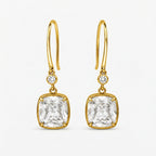 クッション ドロップ ラボグロウンダイヤモンドピアス 1ct×2〜（1）