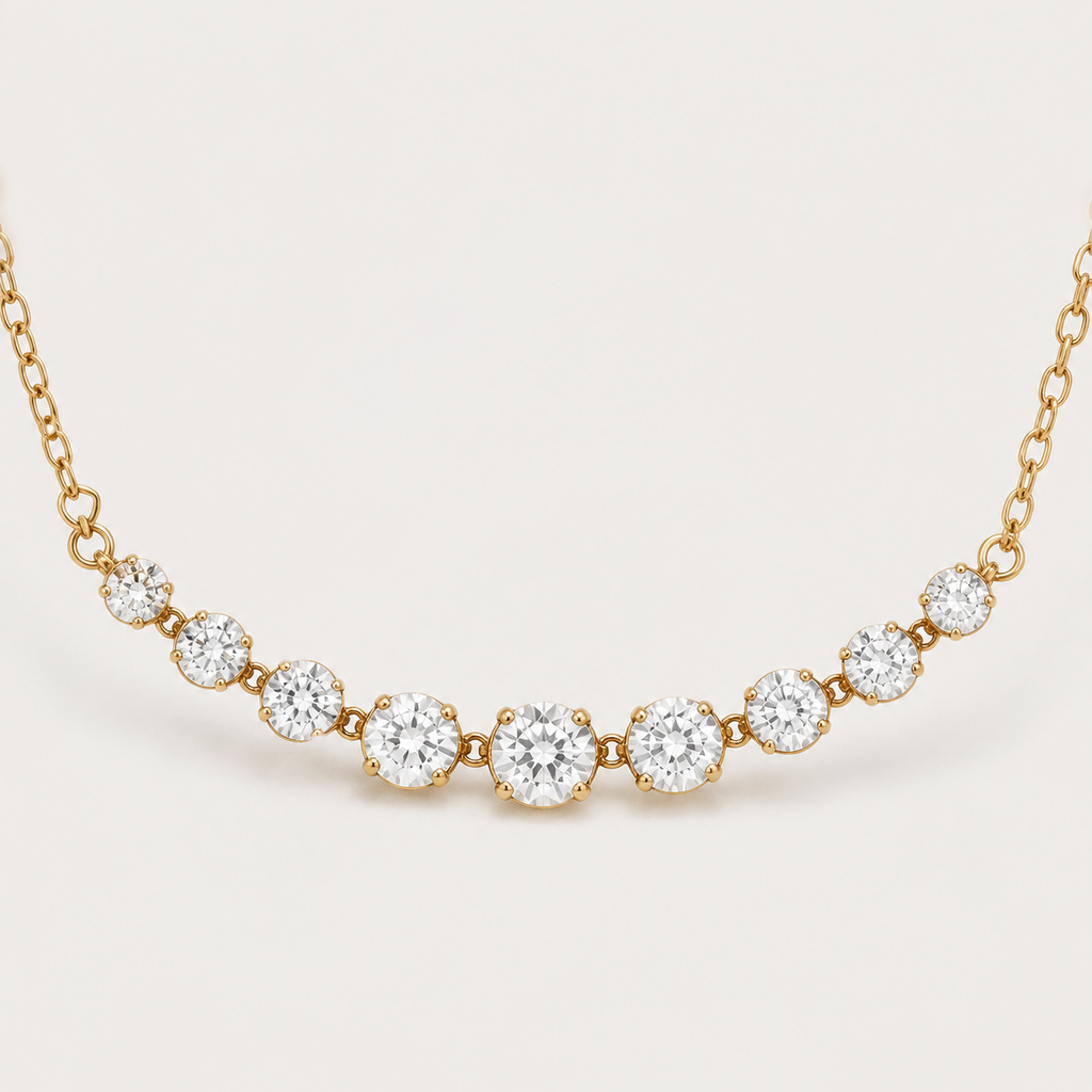 Gradient Smile Necklace