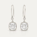 Classic Cushion Drop Earrings | K14/K18