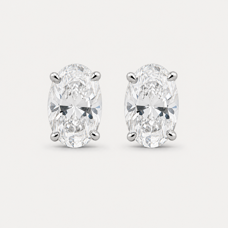 OVAL STUD ¥76,800～
