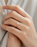 ラウンド ソリティア ラボグロウンダイヤモンドリング 0.5ct〜（3）